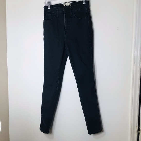 MADEWELL jeans women 26 black high rise - Picture 1 of 7